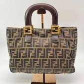 FENDI եǥ å ϥɥХå Х 쥶 ֥饦  ֥饦 ֹ桧8671