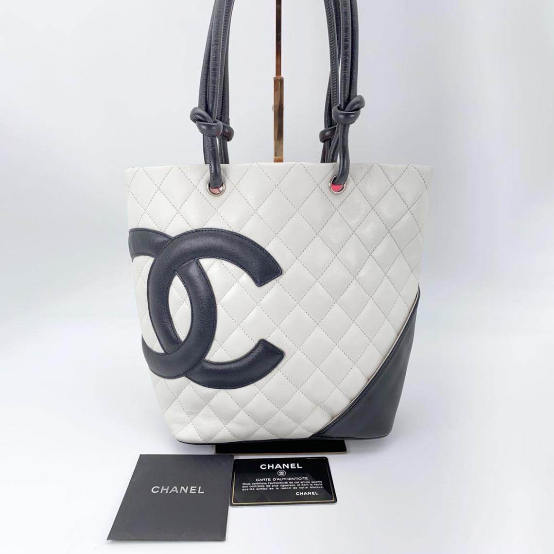 シャネル CHANEL カンボンライン ミディアムトート A25167 トート