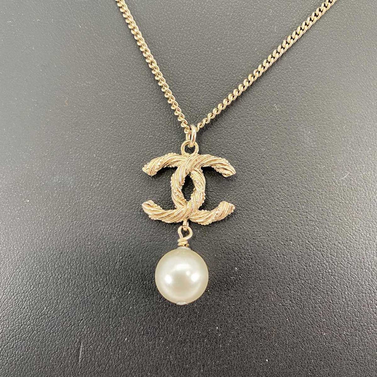CHANEL シャネル ココパール ネックレス アクセサリー フェイクパール