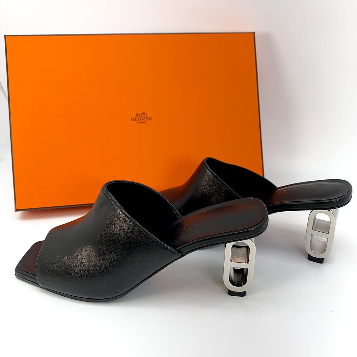 新品同様】エルメス HERMES サンダル シェーヌダンクル アイ