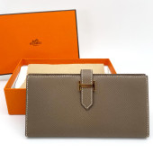 HERMES ベアンスフレ 長財布 ヴォーエプソン エトゥープ 9355 HERMES エルメス ベアンスフレ 長財布 ヴォーエプソン ゴールド