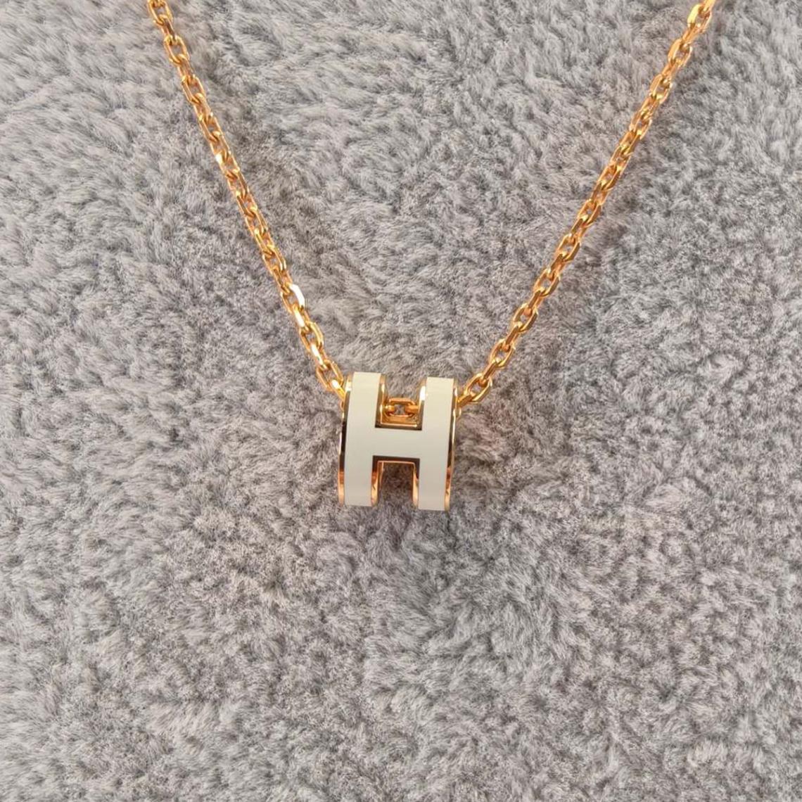 HERMES エルメス ミニ ポップアッシュ ポップH ネックレス