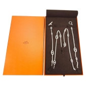 ����᥹ HERMES �������̥��󥯥� �ե����ɡ���120 �ͥå��쥹 ����С�925 �����ֹ桧10023