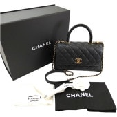CHANEL ͥ ޥȥå ޡ ӥ 2WAY ϥɥХå 󥷥Хå ֥å A92990 ֹ桧10070