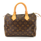 Louis Vuitton �륤�������ȥ� ���ԡ��ǥ�25 �ϥ�ɥХå� �ܥ��ȥ� M41528 �֥饦�� �����ֹ桧10427