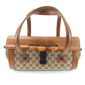 GUCCI ���å� �Х�֡� ��󥷥����� �ȡ��ȥХå� �֥饦�� �����ֹ桧10528