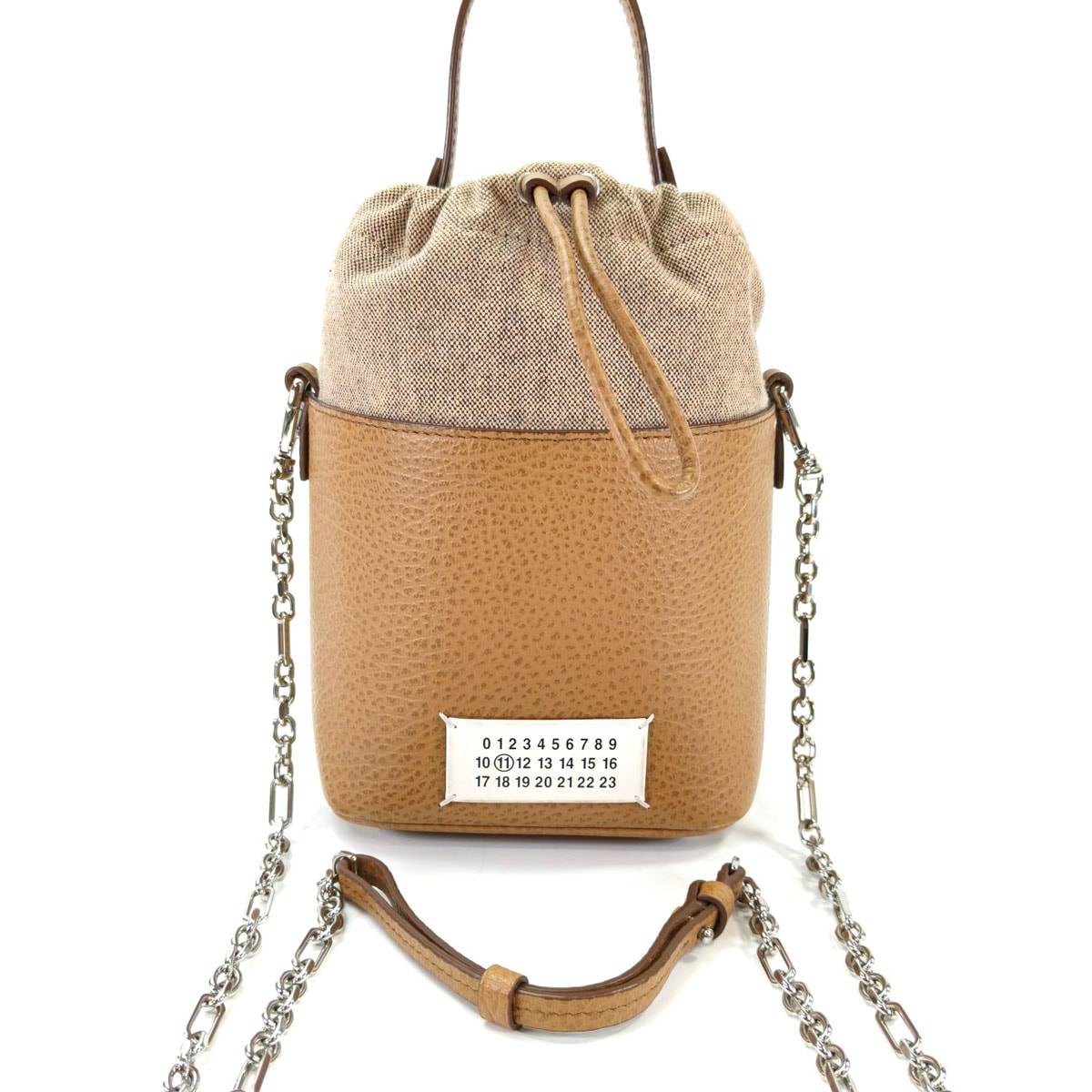 キャメル Maison Margiela メゾンマルジェラ 5AC ショルダー ☆関税込☆Maison Margiela☆5ACマイクロショルダーバッグ CAMEL