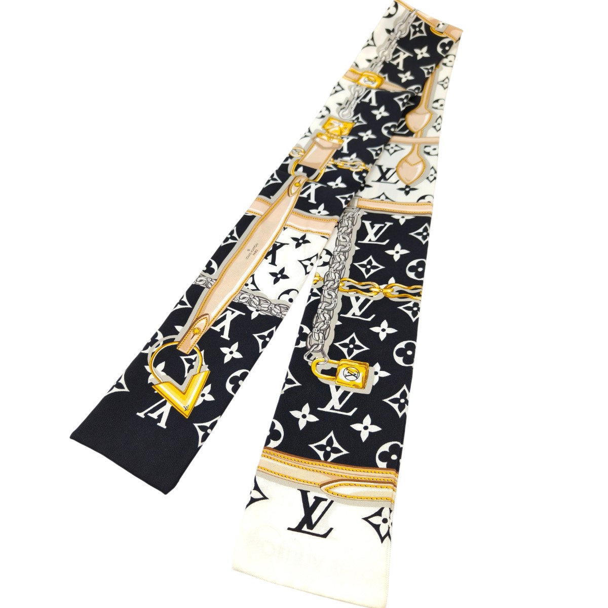 ⭐︎ルイ・ヴィトン ⭐︎バンドー エトワール スカーフ シルク LOUIS VUITTON ルイヴィトン バンドー モノグラム コンフィデンシャル