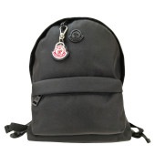 MONCLER ��󥯥졼�� �ʥ����� ���å� �Хå��ѥå� �֥�å� �����ֹ桧10586