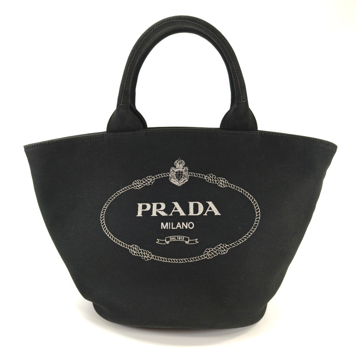 PRADA プラダ カナパ 2WAY トートバッグ ショルダーバッグ ブラック