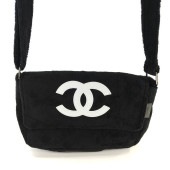 CHANEL ����ͥ� �Υ٥�ƥ� �ѥ����� ���������Хå� �֥�å� �����ֹ桧10614