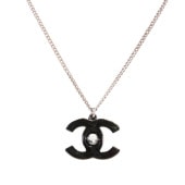 CHANEL ����ͥ� �����ޡ��� �ͥå��쥹 ����ꥢ����ǥ� �֥�å� �����ֹ桧10634