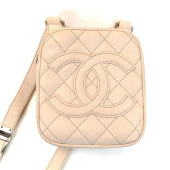 CHANEL ����ͥ� �ޥȥ�å� ���������Хå� �ݥ����å� �ߥ˥Хå� ����ӥ������� �١����� �����ֹ桧10685