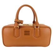 MIU MIU �ߥ奦�ߥ奦 ���륫�ǥ� �쥶�� �ϥ�ɥХå� �顼�� ���˥�å� �����ֹ桧10706