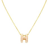 HERMES ����᥹ �ݥå�H �ͥå��쥹 ������ɡߥޥ��󥰥�å� �����ֹ桧10708