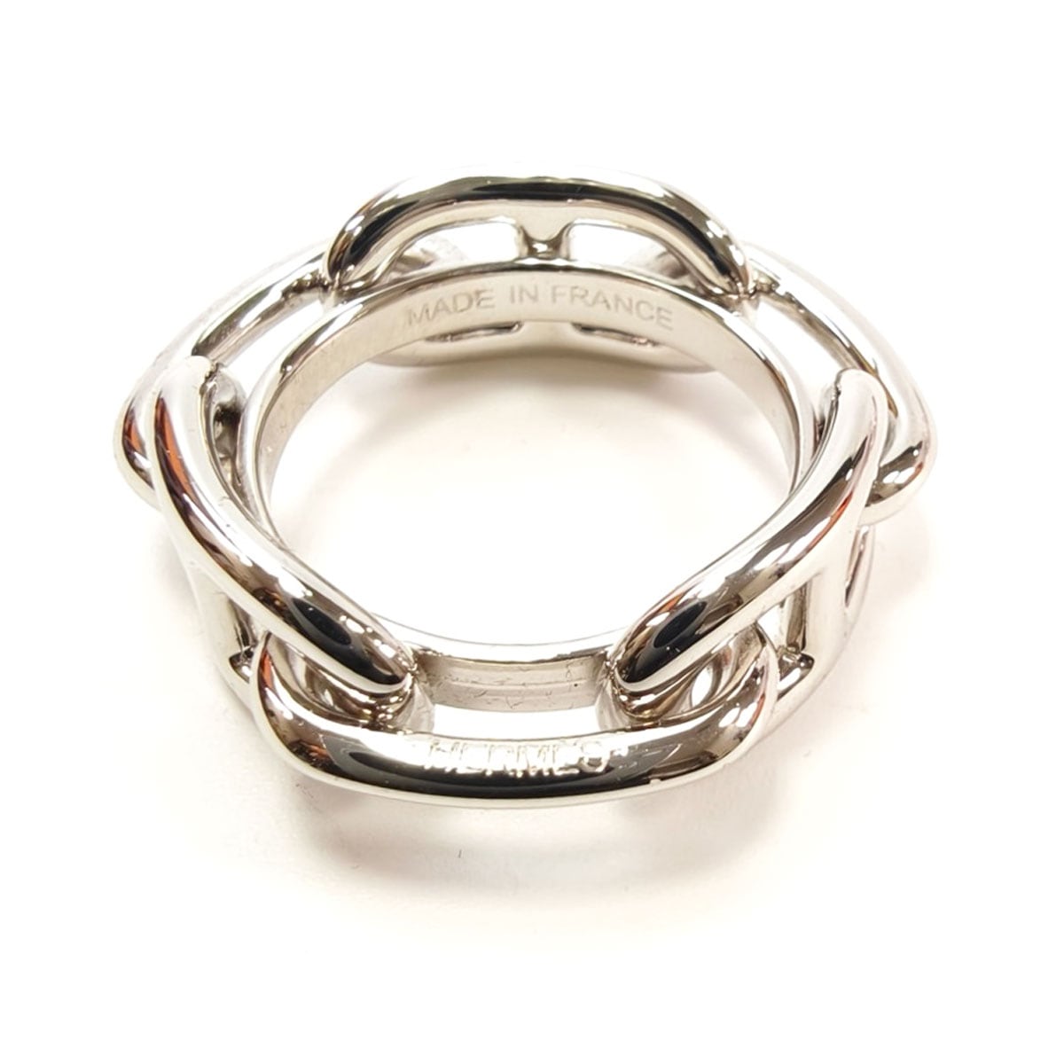 HERMES エルメス シェーヌダンクル スカーフリング シルバー 管理番号