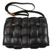 Bottega Veneta �ܥåƥ� �ѥǥå� �����å� ����ȥ���㡼�� ���������Хå� �֥�å� �����ֹ桧10747