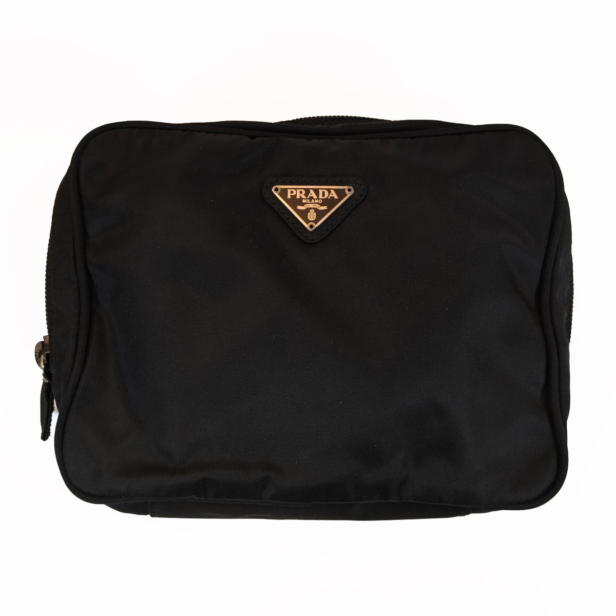 PRADAプラダMV348化粧ポーチ小物入れ　ポーチブラックナイロンギャランティ PRADA プラダ ナイロン ポーチ コスメポーチ トラベルポーチ ブラック