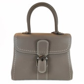 Delvaux �ǥ������ �֥���MM 2Way �ϥ�ɥХå� �������� ���졼 �����ֹ桧10767