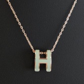 HERMES ����᥹ �ߥ� �ݥå�H �ڥ����� �ͥå��쥹 �ڥѡ��ߥ�ȡߥԥ󥯥������ �����ֹ桧10774