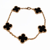 Van Cleef �� Arpels �����󥯥꡼�� ������ơ��� ����ϥ�֥� 5������� �֥쥹��å� �֥�å��ߥ������ �����ֹ桧10783