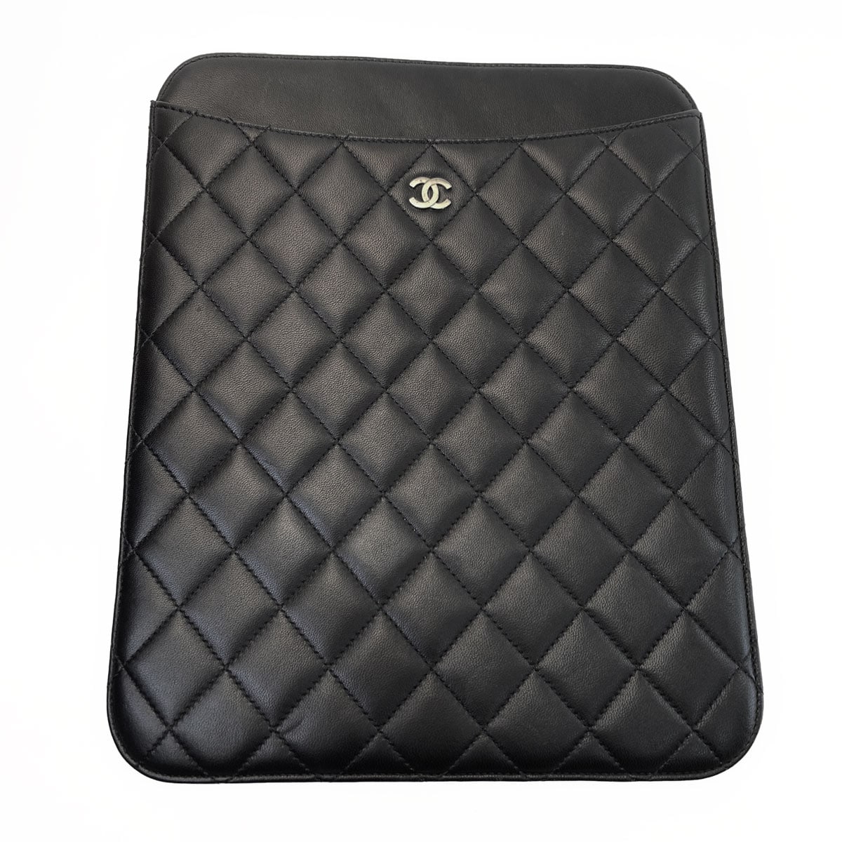 CHANEL シャネル マトラッセ iPadケース タブレットケース ラムスキン
