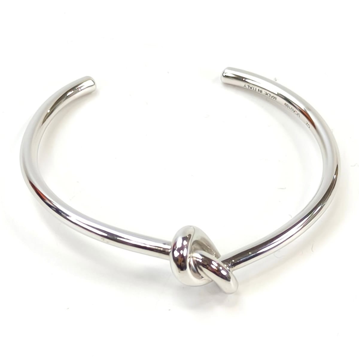 Celine セリーヌ ノット エクストラシン ブレスレット シルバー 管理