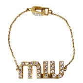 miumiu �ߥ奦�ߥ奦 ���� �֥쥹��å� ������� �����ֹ桧10904