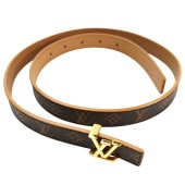 Louis Vuitton �륤�����ȥ� ��Υ���� �������˥å� 20MM ��С����֥� �٥�� 75cm �����ֹ桧10915