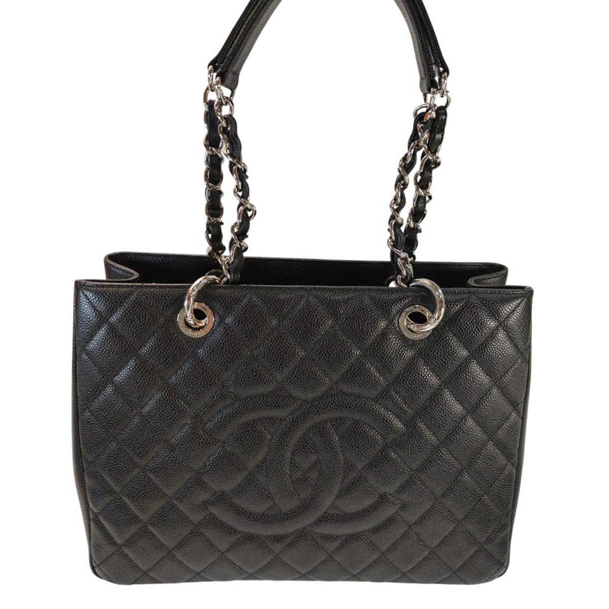 CHANEL シャネル マトラッセ チェーントートバッグ キャビアスキン