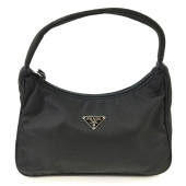 PRADA �ץ�� �ʥ����� �ϥ�ɥХå� ��󥷥����� �֥�å� �����ֹ桧11056