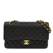 CHANEL ����ͥ� �ޥȥ�å�25 W�ե�å� �������󥷥������Хå� ����ӥ������� �� �����ֹ桧11066