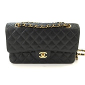CHANEL ����ͥ� �ޥȥ�å�25 W�ե�å� �������󥷥������Хå� ����ӥ������� �� �����ֹ桧11066