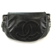 CHANEL ����ͥ� �ϡ��եࡼ�� �������󥷥������Хå� �֥�å� �����ֹ桧11071