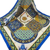 HERMES ����᥹ ����90 �ӥ��������� ���륯 �������� �֥롼 �����ֹ桧11084