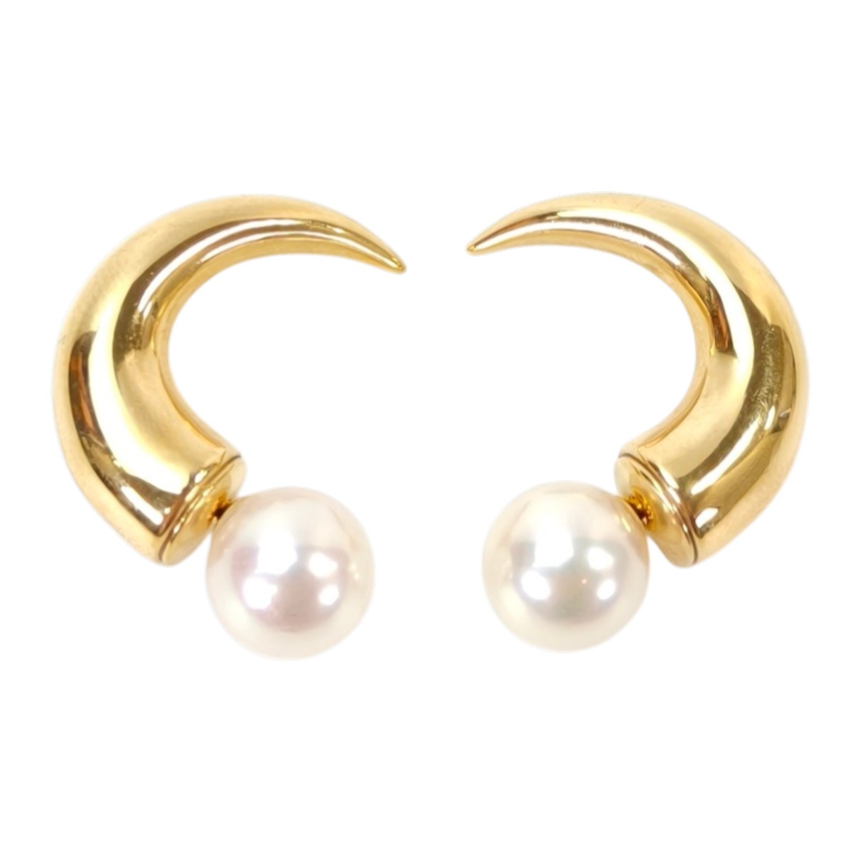 Tasaki タサキ リファインド リベリオン ホーン イヤリング ピアス 