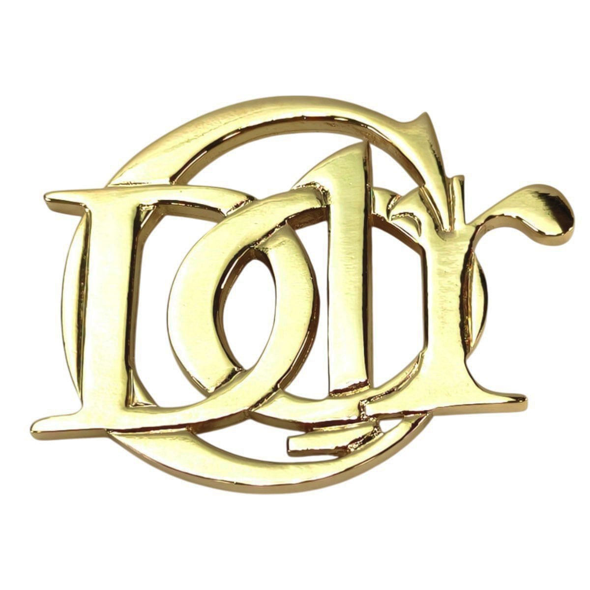 Christian Dior ディオール ロゴ ブローチ ゴールド 管理番号 Christian Dior ディオール ロゴ ブローチ ゴールド 管理番号