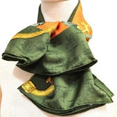 HERMES ����᥹ ����90 �벦�� ���륯 �������� ���꡼��ߥ���� �����ֹ桧11117