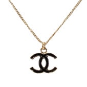 CHANEL ����ͥ� �����ޡ��� �ͥå��쥹 ������ɡߥ֥�å� �����ֹ桧11170