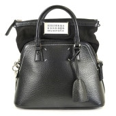 Maison Margiela �᥾��ޥ른���� 5AC �ߥ� 2way ���������Хå� �ϥ�ɥХå� �֥�å� �����ֹ桧11258