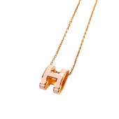 HERMES ����᥹ �ݥå�H �ͥå��쥹 �ԥ󥯡ߥ������������ �����ֹ桧11316