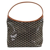 GOYARD ���䡼�� �ܥ���ۡ��ܡ� ���������Хå� �֥�å��ߥ֥饦�� �����ֹ桧11358