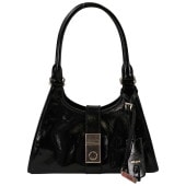 PRADA �ץ�� ���⡼�� �쥶�� �ȡ��ȥХå� 1BG580 �� SOFT LUX �ϥ�ɥХå� �֥�å� �����ֹ桧11367