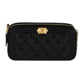 CHANEL ����ͥ� �ܡ�������ͥ� �������󥦥���å� �֥�å� �����ֹ桧11373