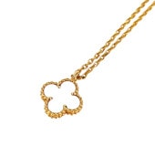 Van Cleef �� Arpels ������ ���꡼�ա������ڥ� ����ϥ�֥� �ڥ����� �ͥå��쥹 ������ɡߥۥ磻�� �����ֹ桧11395