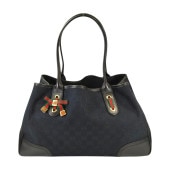 Gucci ���å� �ץ�󥷡� GG �����Х� �ȡ��ȥХå� �֥�å� �����ֹ桧11412