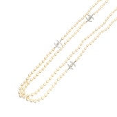 CHANEL ����ͥ� �����ޡ��� �ե������ѡ��� ����ͭ �ͥå��쥹 �ۥ磻�� �����ֹ桧11422