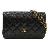 CHANEL ����ͥ� �ޥȥ�å��������󥦥���å� �������󥷥������Хå� �֥�å��ߥ������ �����ֹ桧11695
