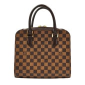 Louis Vuitton �륤 �����ȥ� ���ߥ� �ȥꥢ�� �ϥ�ɥХå� �֥饦�� �����ֹ桧11701