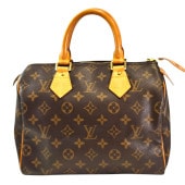 Louis Vuitton �륤 �����ȥ� ��Υ���� ���ԡ��ǥ�25 �ϥ�ɥХå� �֥饦�� �����ֹ桧11719